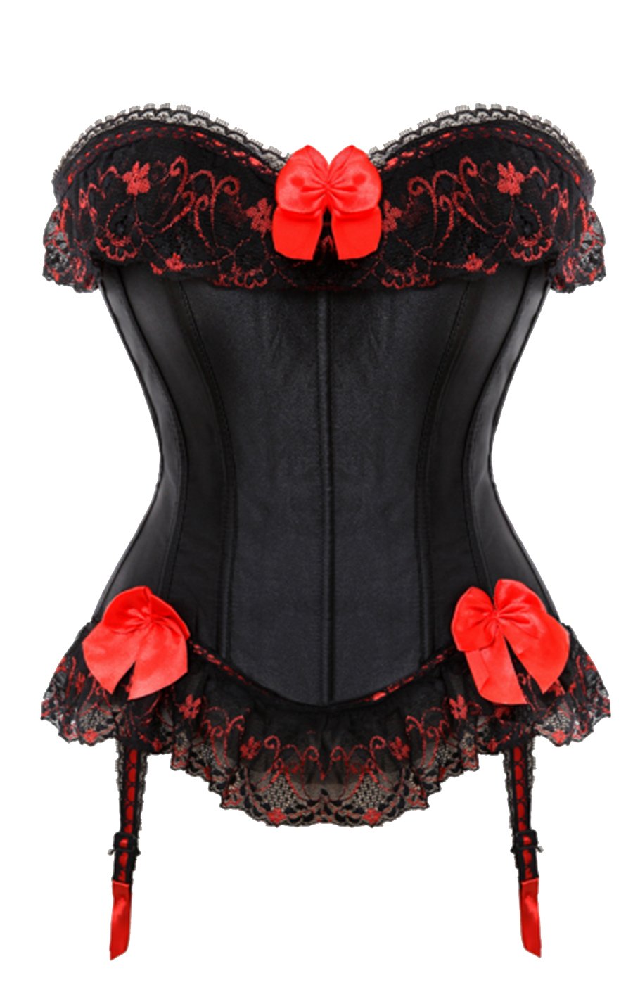 Women Corsets and Bustiers Sexy Lace up Corset Lingerie Top Shapewear Plus Size Costume