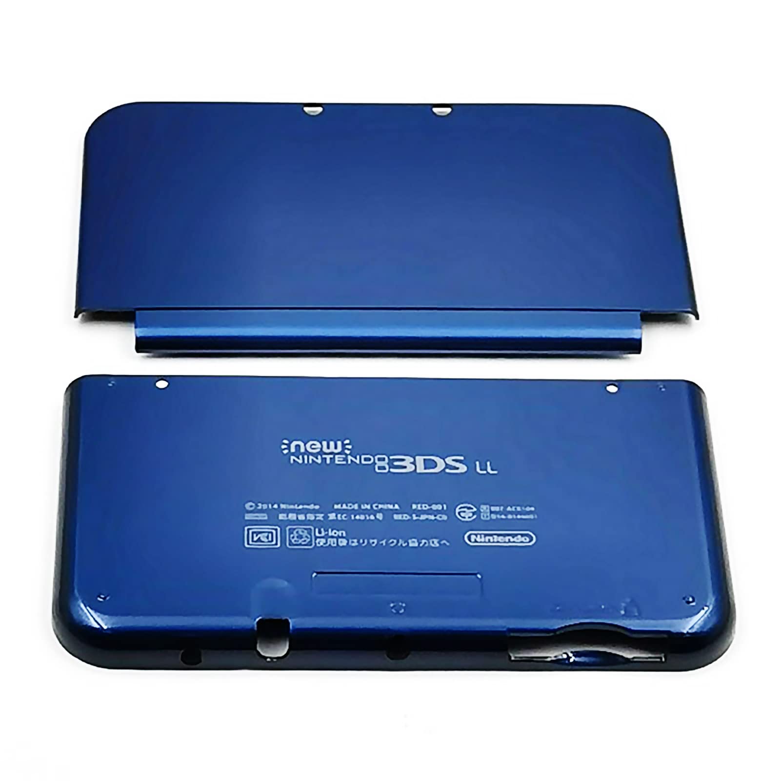 New3DSXL Extra Gehäuse Shell CoverPlate Blue Color Ersatz  