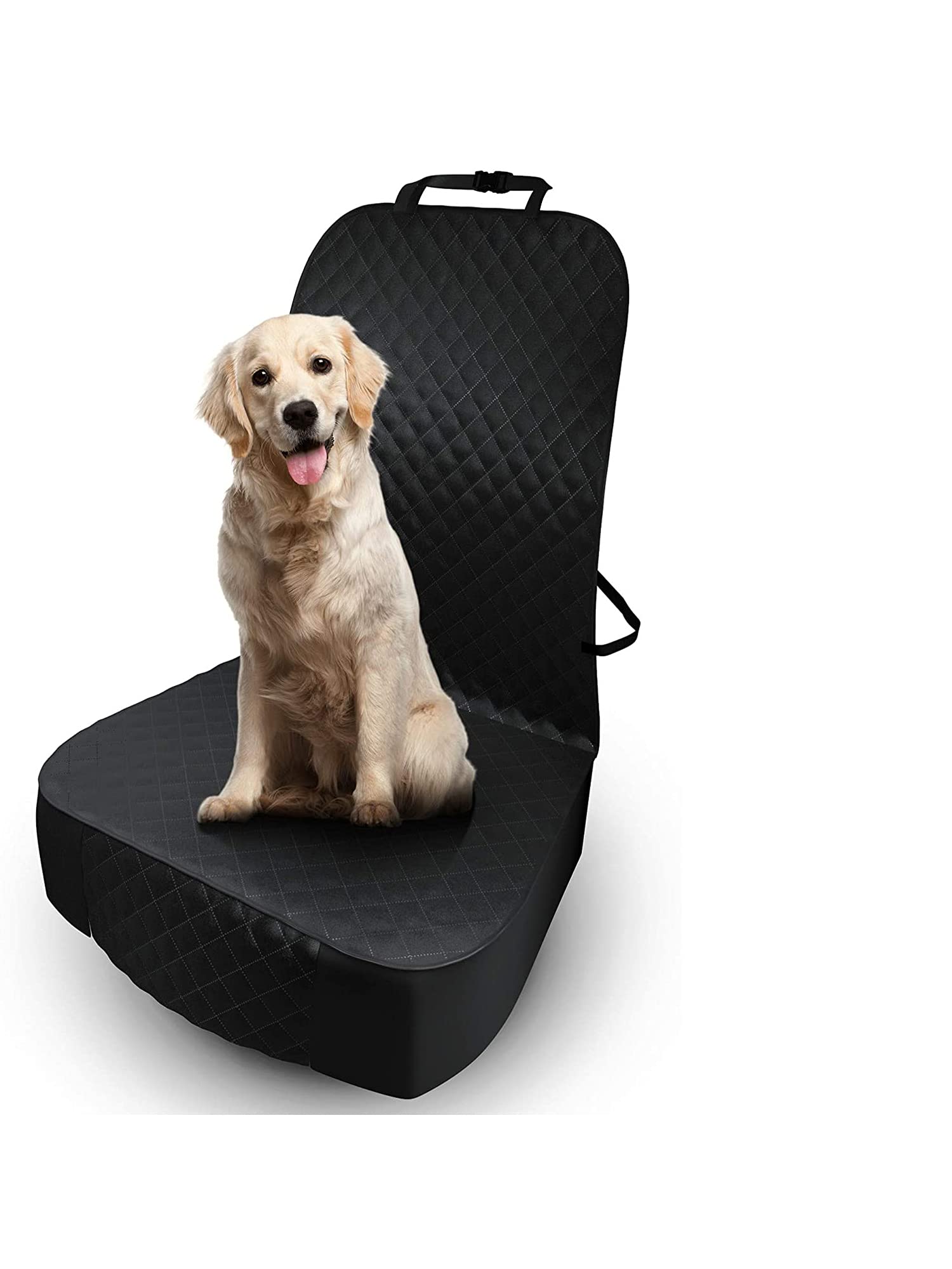 emily pets Dog Seat Cover Protector -Waterproof, Scratchproof, Non-Slip, Padded, & Quilted, Full Protection Against Dirt & Pet Fur, Extra Thick, Accessory for Cars, Trucks & SUV(Black) (B09C25R48Q) Amazon Price History, Amazon Price Tracker