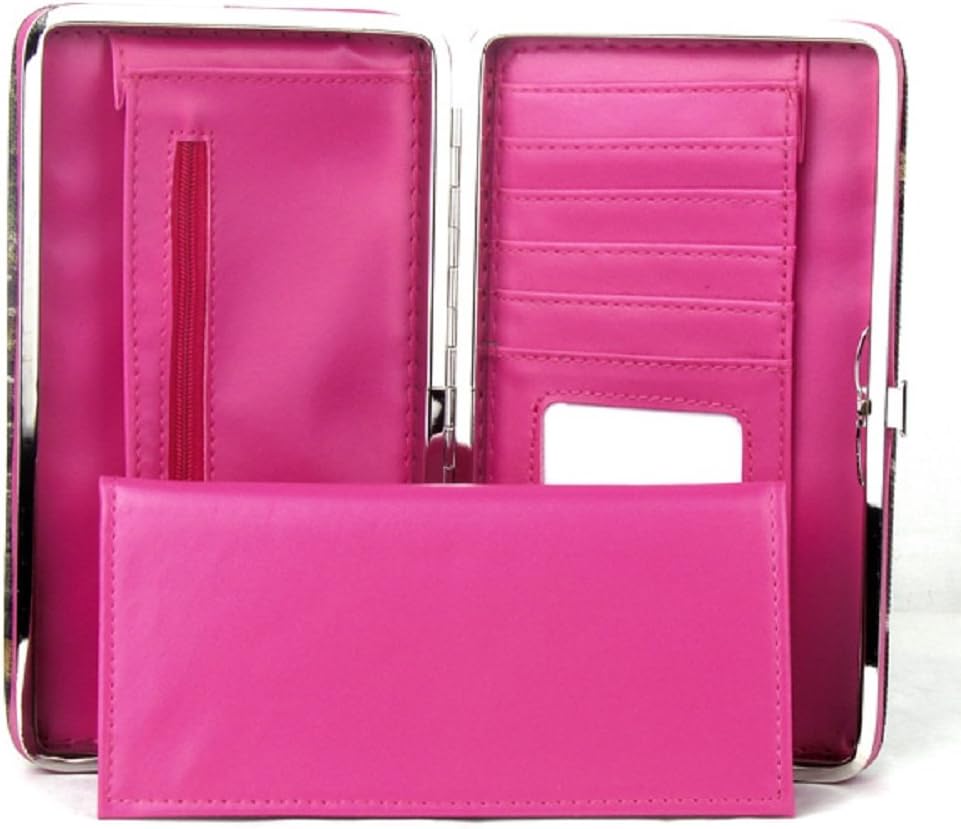 Western Handbag Camouflage Cross Camo Rhinestone Purse With Matching Wallet (PINK)