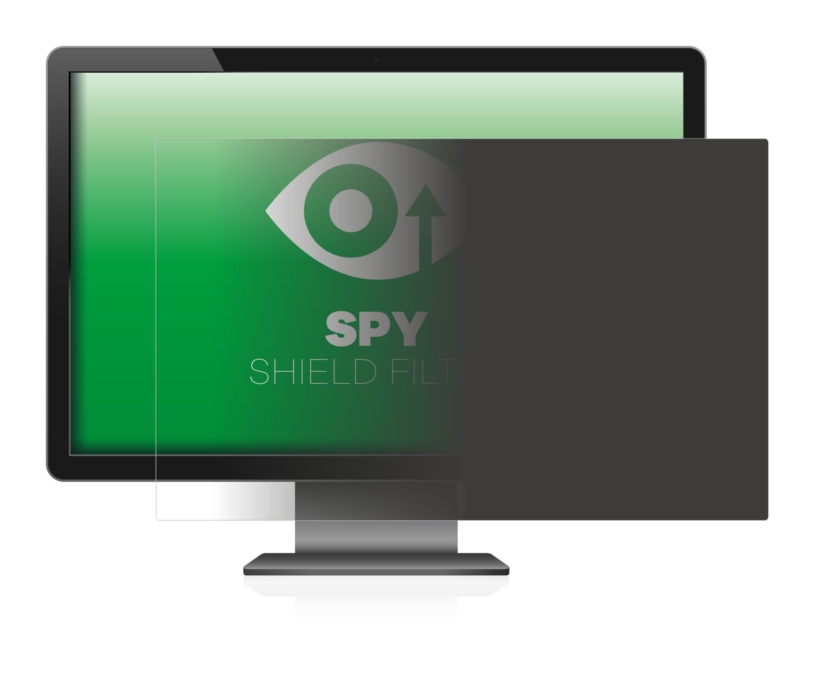 upscreen 19" Filtro Privacy per Dimensioni standard con 19,0 Pollici (48.3 cm) [377 x 302 mm, 5:4] - Protezione Anti-Spy Filter, Antiriflesso