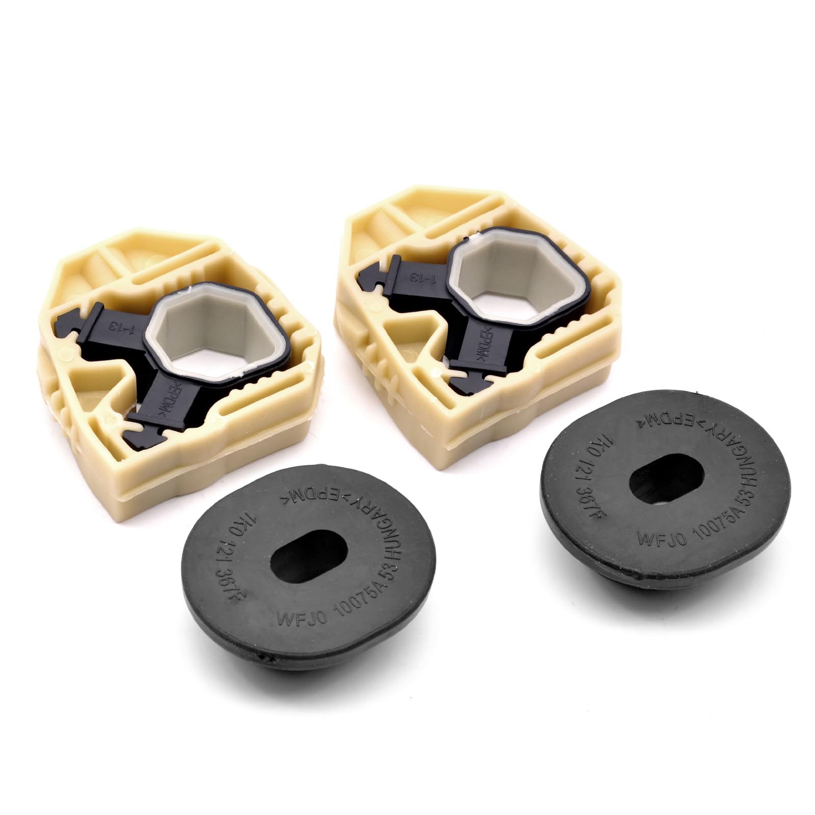 2X Marco del depósito de agua del radiador Soporte de montaje superior inferior Para A1 A3 Para VW BEETLE CADDY EOS GOLF PASSAT JETTA PASSAT POLO TIGUAN TOURAN Para Skoda FABIA YETI SUPERB