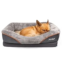 JOYELF, Cuccia ortopedica per cani in memory foam con copertura rimovibile e lavabile