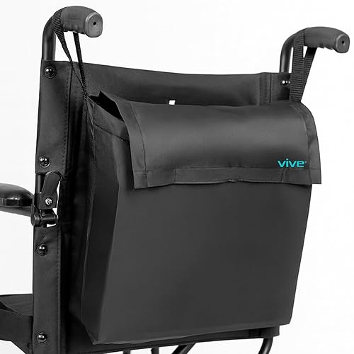 Vive Wheelchair Bag - Universal Storage Backpack for Wheelchairs for