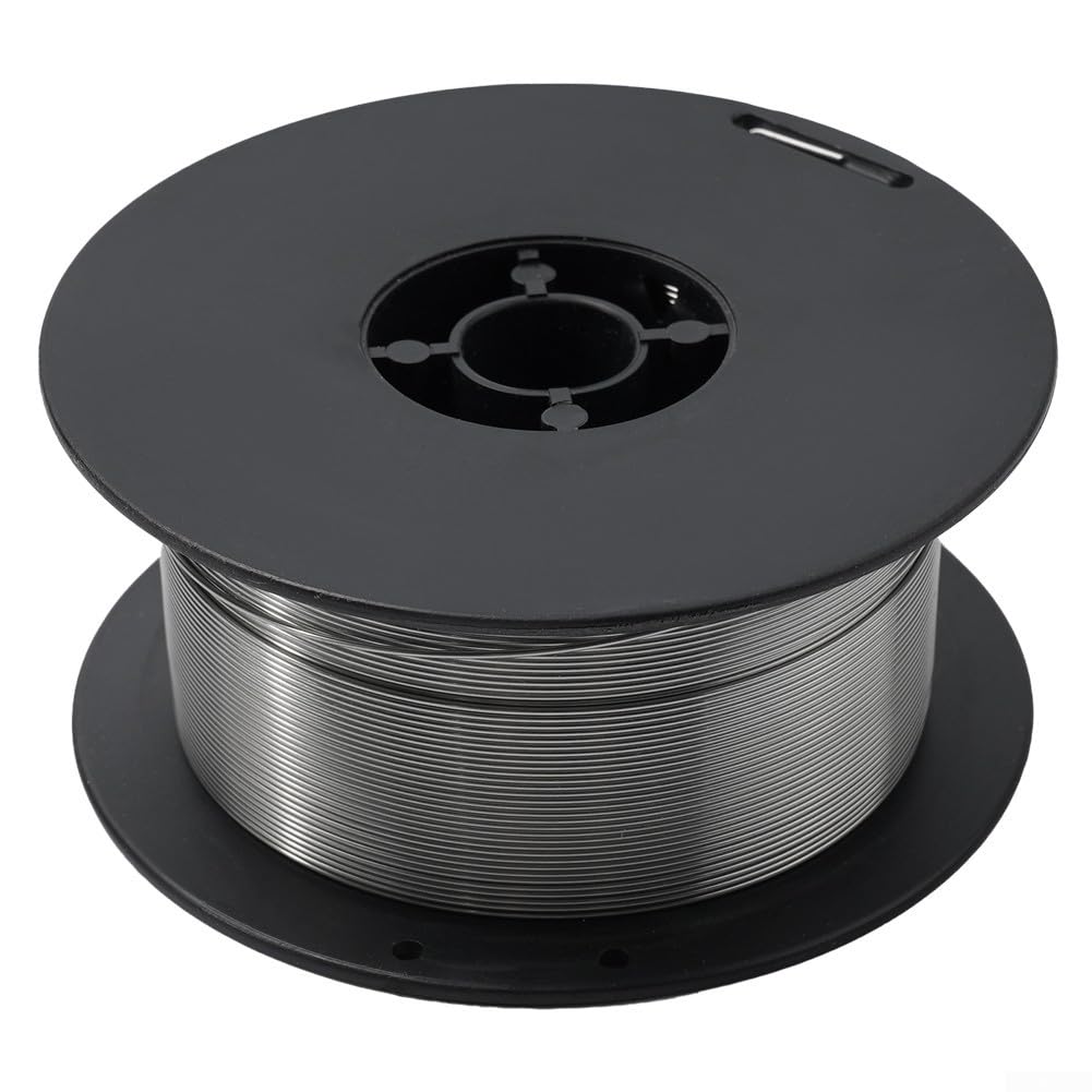 Filo MIG in acciaio inossidabile,Filo MIG senza gas Flux Nucleo,ER316L Acciaio MIG Filo per saldatura 1Kg Bobina 0,030" (0,8 mm)