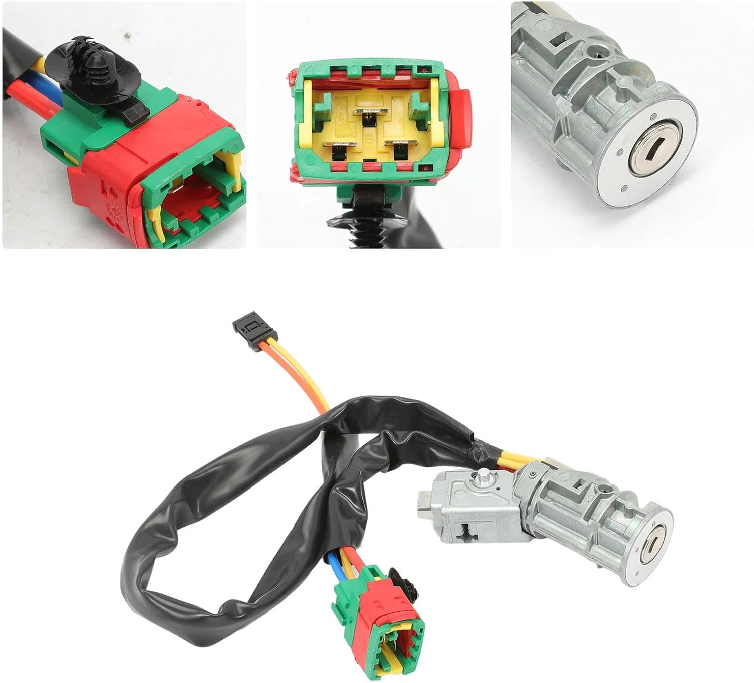 Car Ignition Lock Key Steering Lock Left Right Door Lock Cylinder Complete Set 4162.Ah 9170t5 for Citroen C2 C3