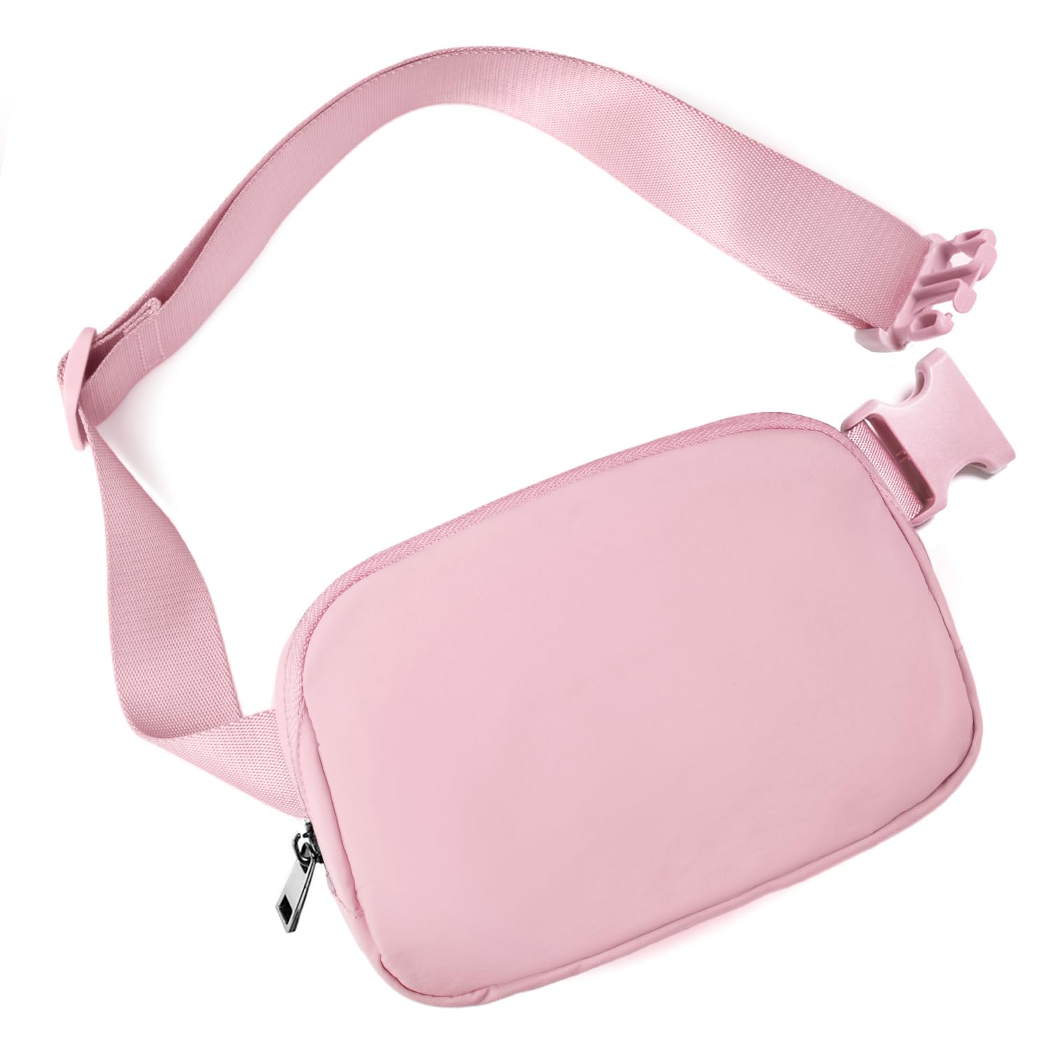 Belt Bag for Women Fanny Pack Crossbody Bags for Women Fashion Waist Packs with Adjustable Strap Gifts for Teen Girls Women Men (Pink)