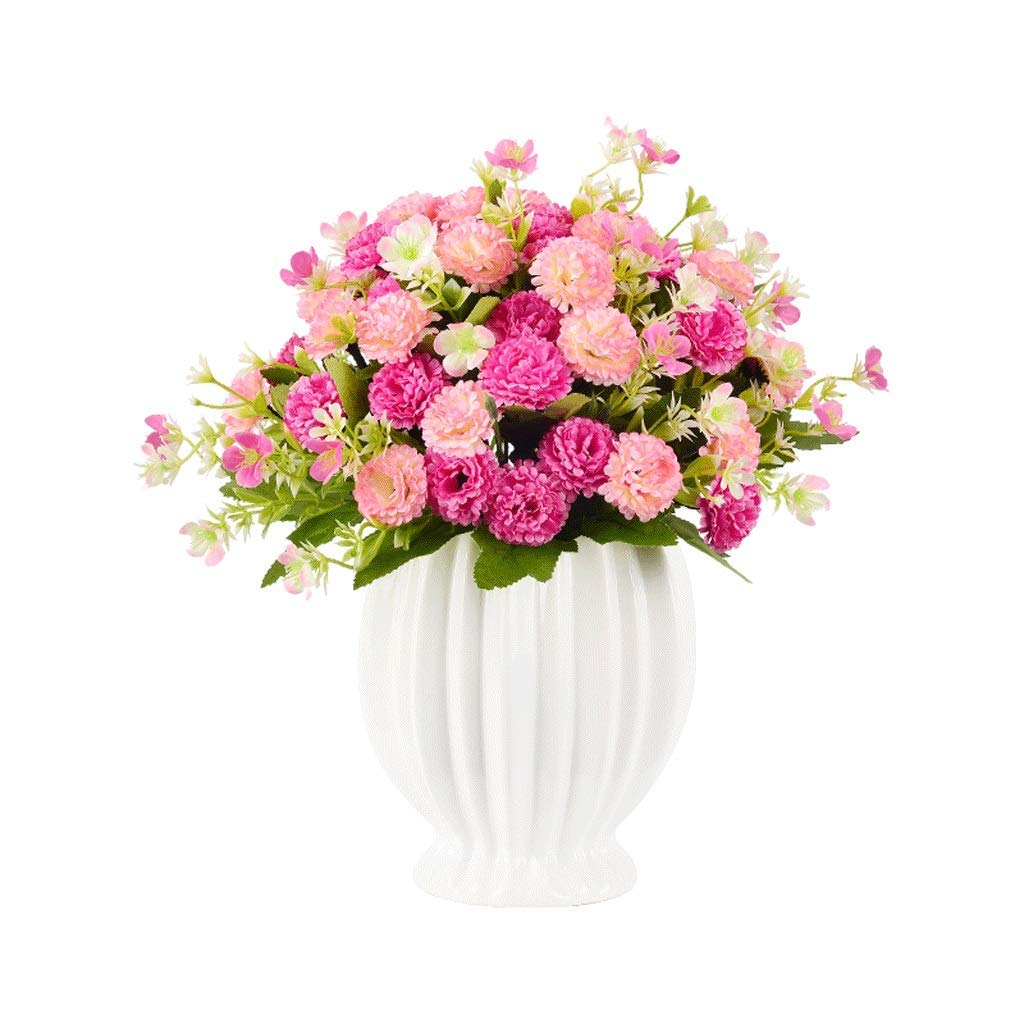 XDLEDMKIZ Realistic Artificial Flower Artificial Flowers Real Touch Lily Sunflower Artificial Bouquet Suitable for Wedding Party Home Office Home Decoration DIY Bouquet S