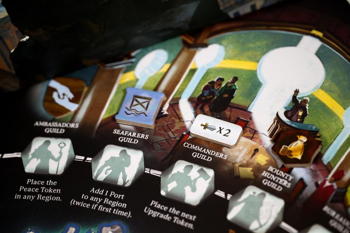 A War of Whispers: Expansion of Influence – 5-Player Support & New Factions, Strategic Board Game Expansion, Ages 14+, Dark Fantasy Wargame