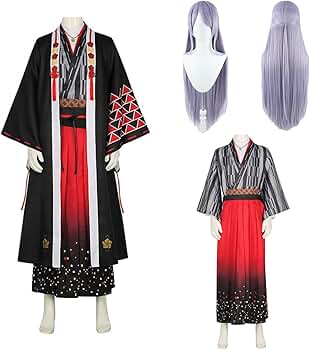 【即購入OK】弦月藤士郎 和装 コスプレ ウィッグ付き 即購入OK】弦月藤士郎 和装 コスプレ ウィッグ付き Amazon.co.jp
