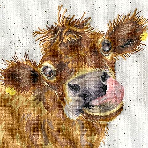 Bothy Threads Cross Stitch Kit - Moo Cover