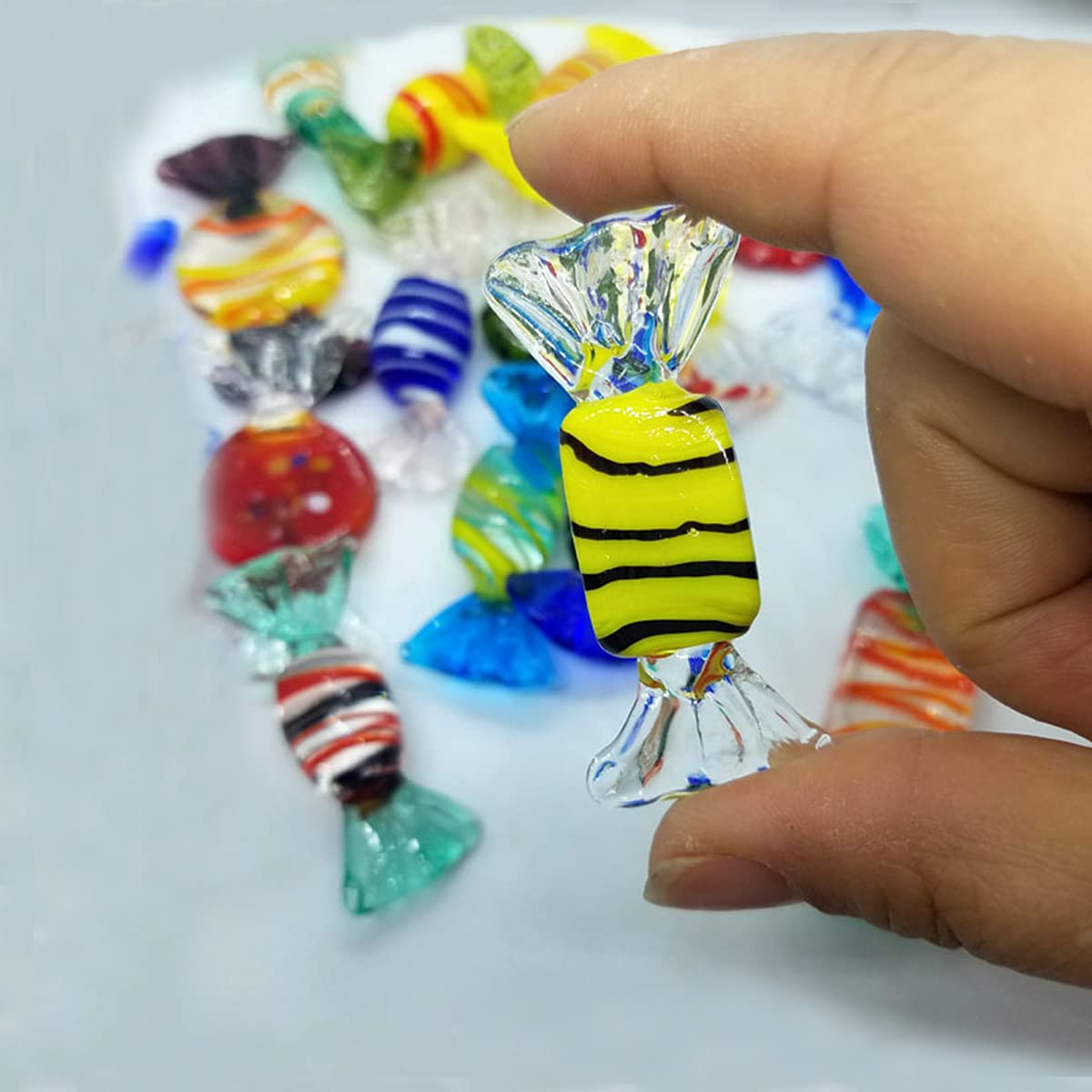 Vintage Murano Glass Sweets Ornaments - Festive Decor -8