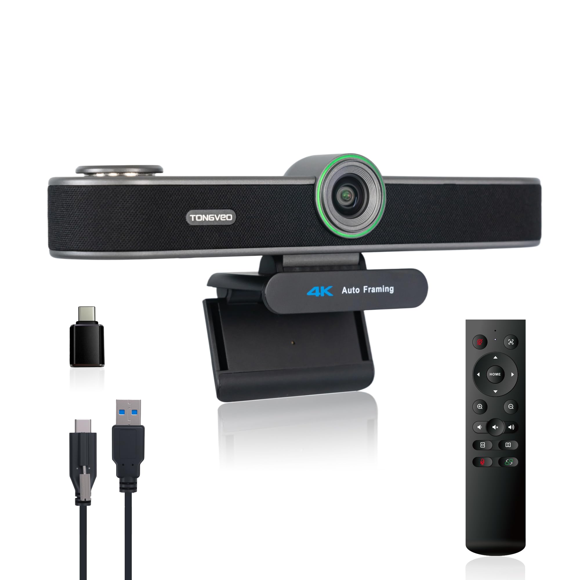 4k Webcam For Pc 4K Webcam With Dual Microphones And Speaker For