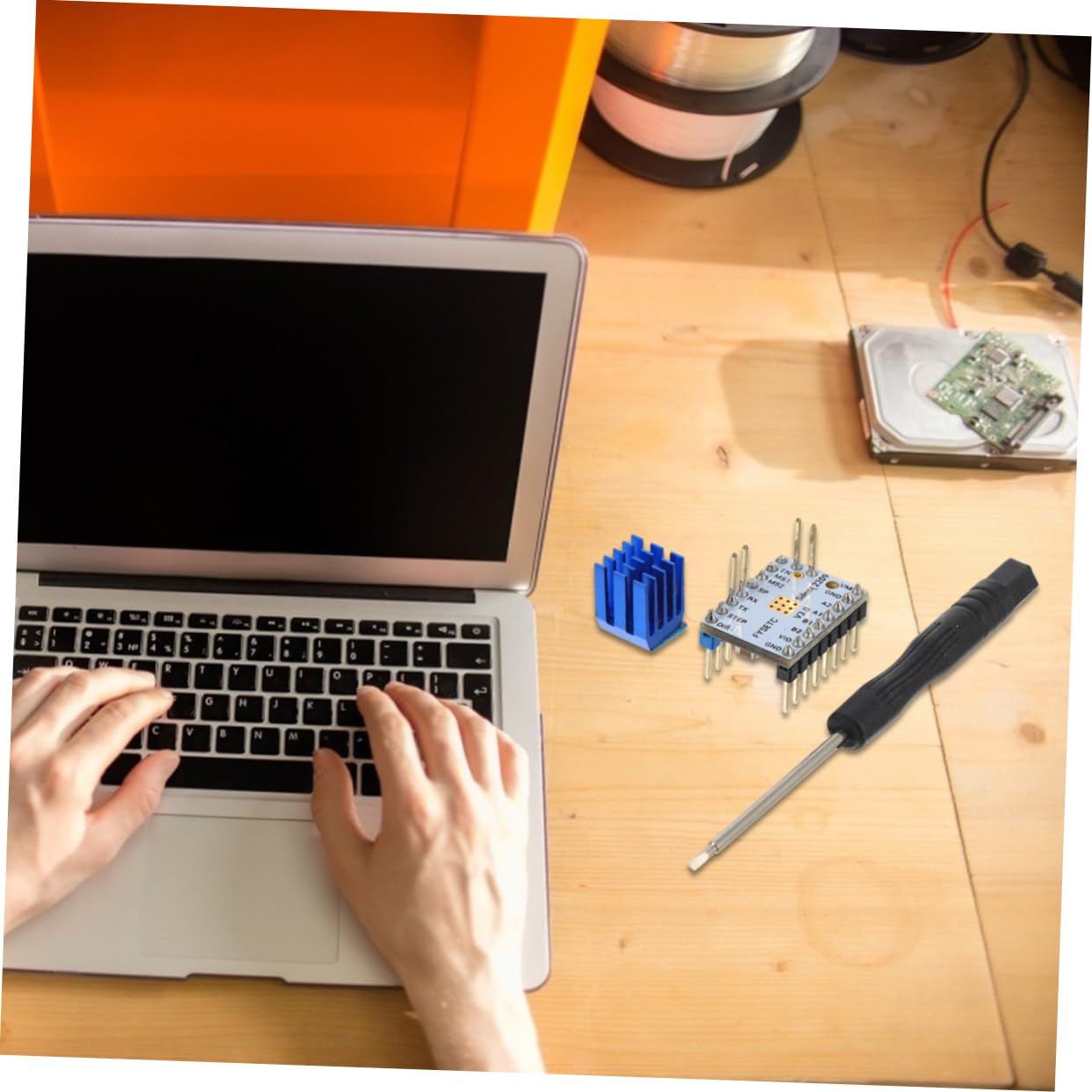 NAMOARLY 2pcs Quiet 3D Printer Parts 2. Peak Driver Tmc2209 V3.0 Stealthchop Motor Driver