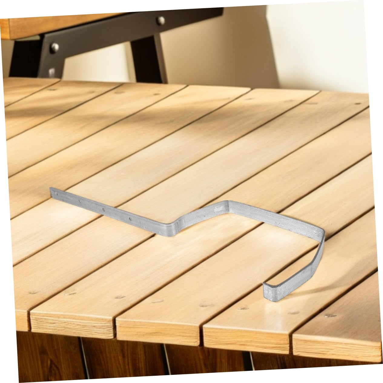 SHINEOFI 4pezzi Staffa Per Grondaia Da Tetto in Metallo Robusta Staffa Di Supporto Per Grondaie Per Drenaggio Stabile e Efficiente