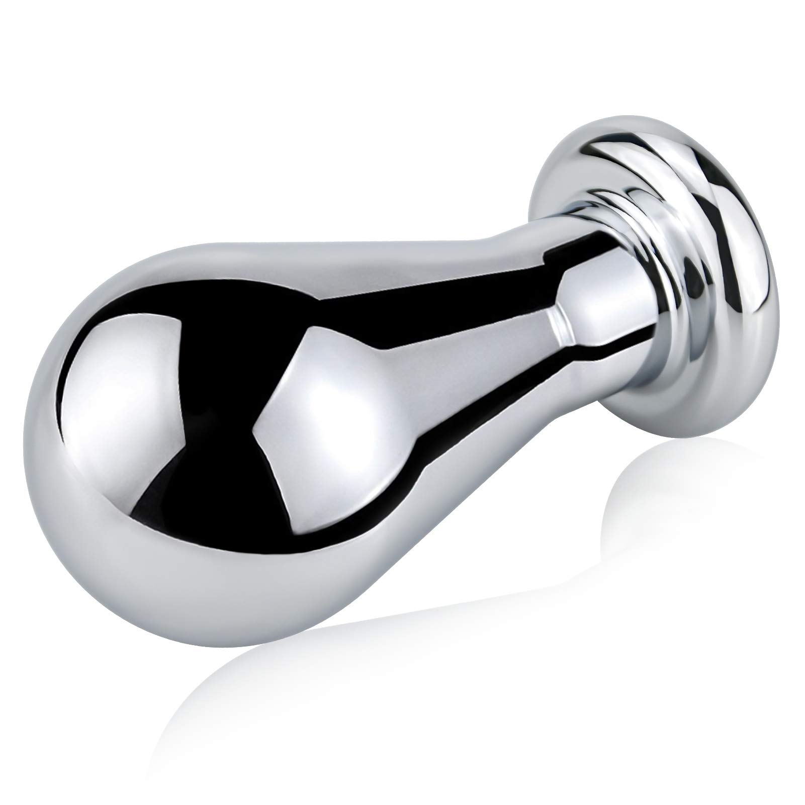 Big Anal Plug Bulb Shape Jewelry Butt Plug Trainer Set Anal assager Sex Toy for Men Women (M): L