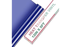 HTVRONT Heat Transfer Vinyl Royal Blue 12" x 5ft