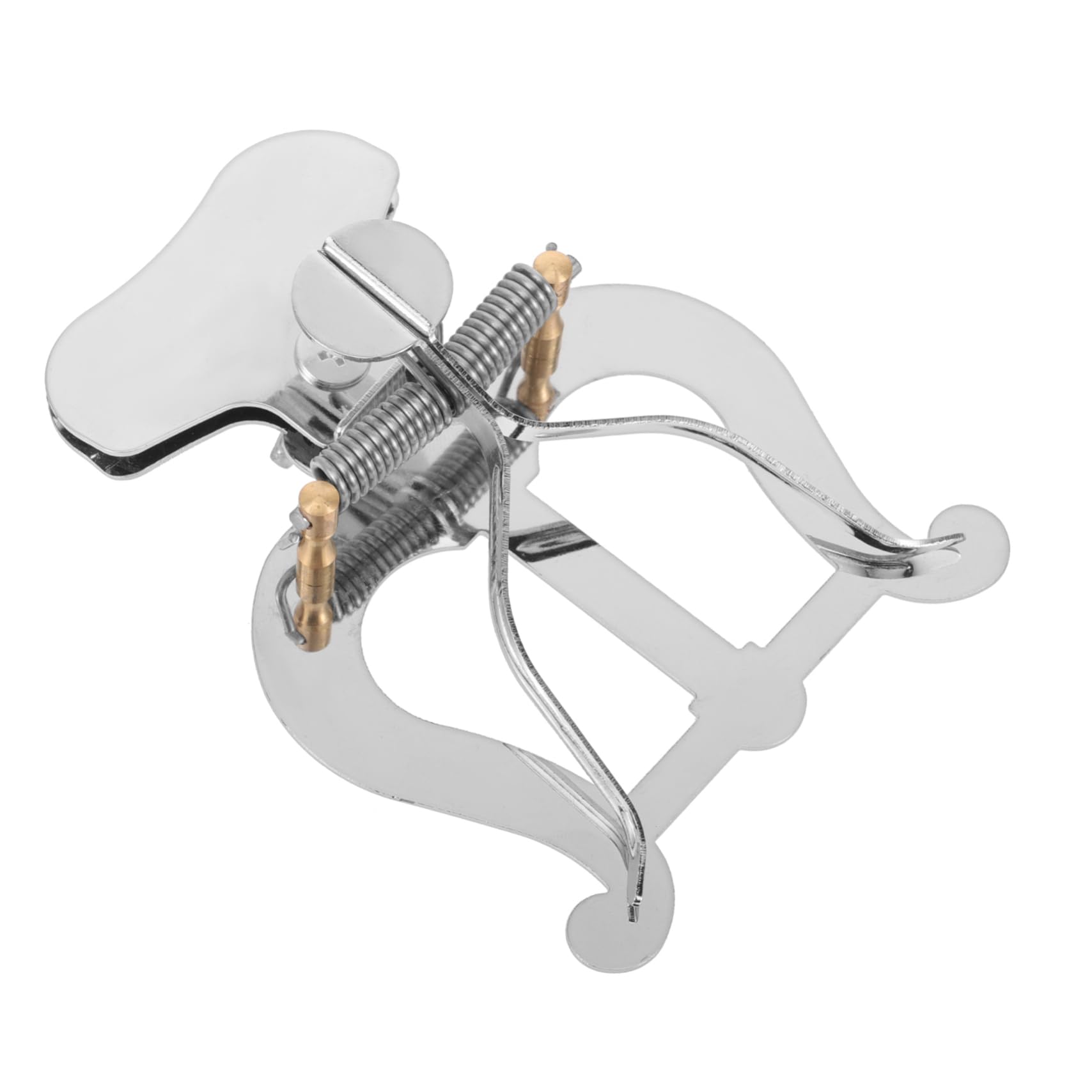 NULYLU Music Score Clip Marching Band Lyre for Clarinet Metal Holder Compact Practical