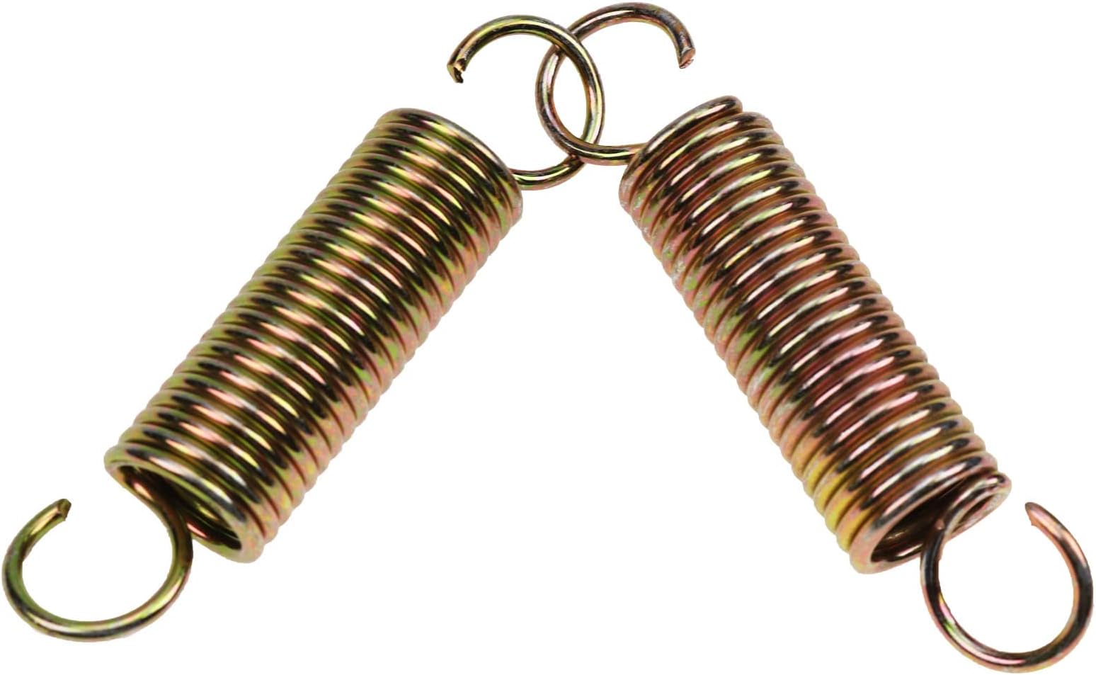 DVPARTS 2X Idler Arm Extension Spring 1-603402 1603402 Compatible with Toro Exmark Lawn Mower Lazer Z AC, AS, and LC, Titan Z, ZX, MX Series, Quest Turf Tracer E P S X Series