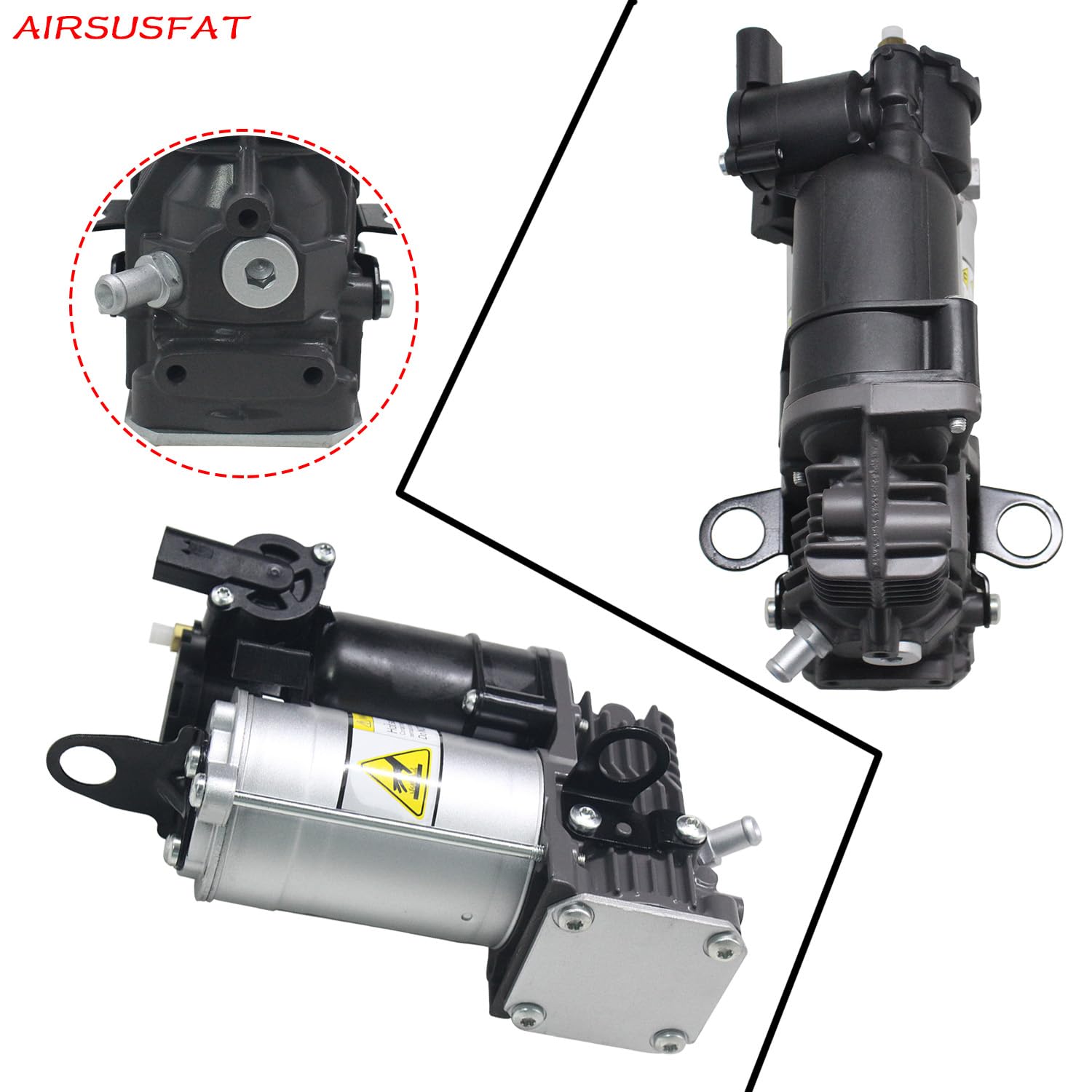 Compressore della sospensione dell'aria compatibile con la pompa 2513202704 del compressore di giro dell'aria di Mercedes W251 R320 R350 R500 R63 AMG 2006-2010