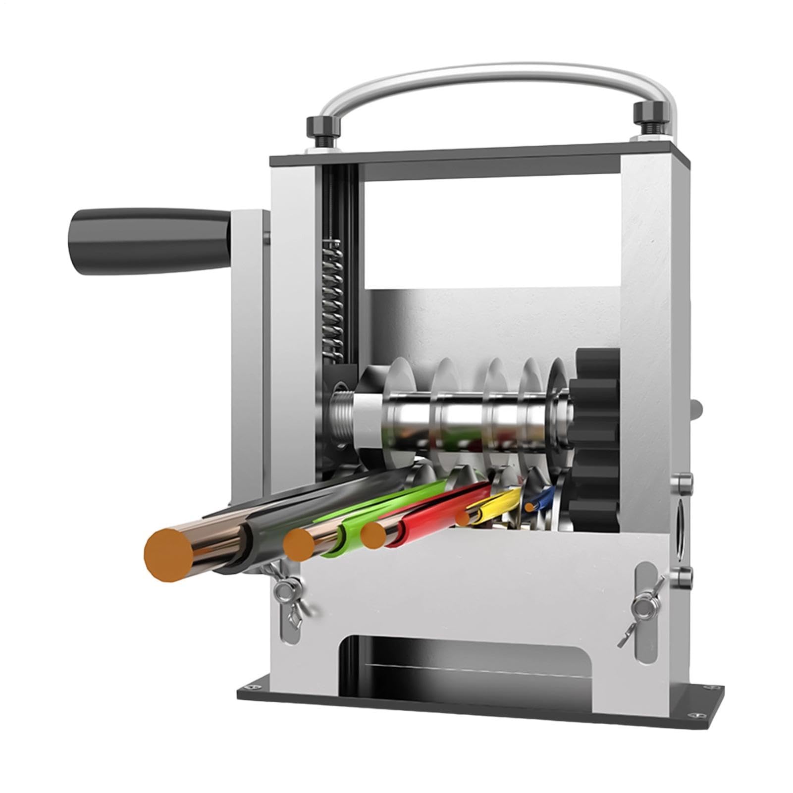 Machine À Dénuder Les Fils Outil Manuel Électrique Compact À 6 Canaux | Dénudeurs De Fils Électriques Pour Automobile Marine Aviation Télécom Ethernet Fibre Optique Éclairage Panneau De