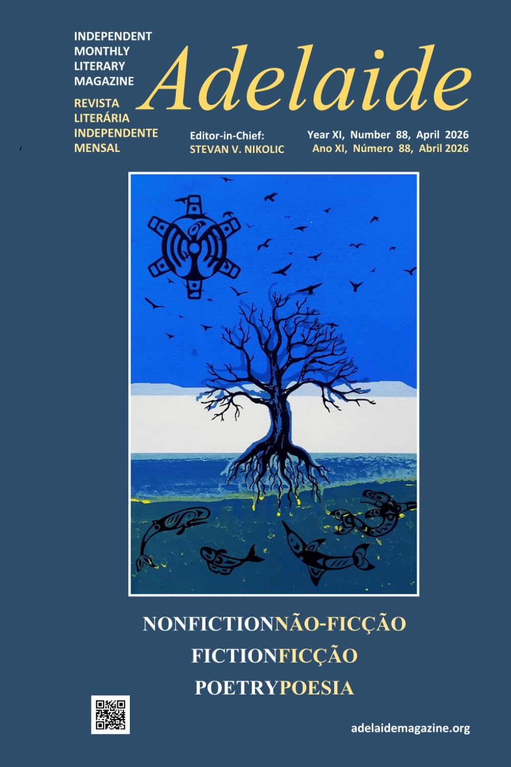 Adelaide: Independent Literary Magazine No.88, April 2026