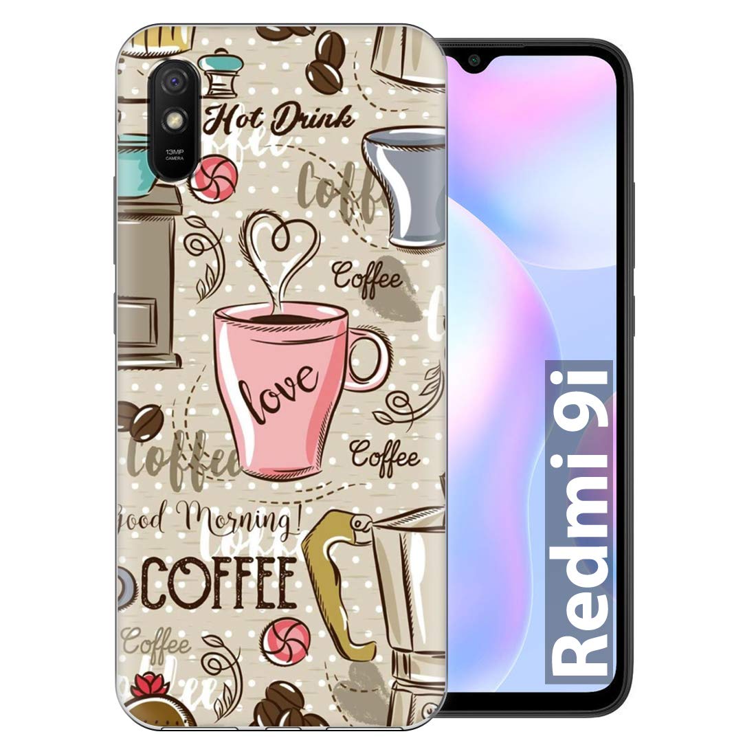Fashionury Printed Soft Silicone Designer Pouch Mobile Back Cover for Mi Redmi 9A / 9A Sport / 9i / 9i Sport case and Covers | for Boys & Girls -p035 Multi-Coloured (B08JQHCNLQ) Amazon Price History, Amazon Price Tracker