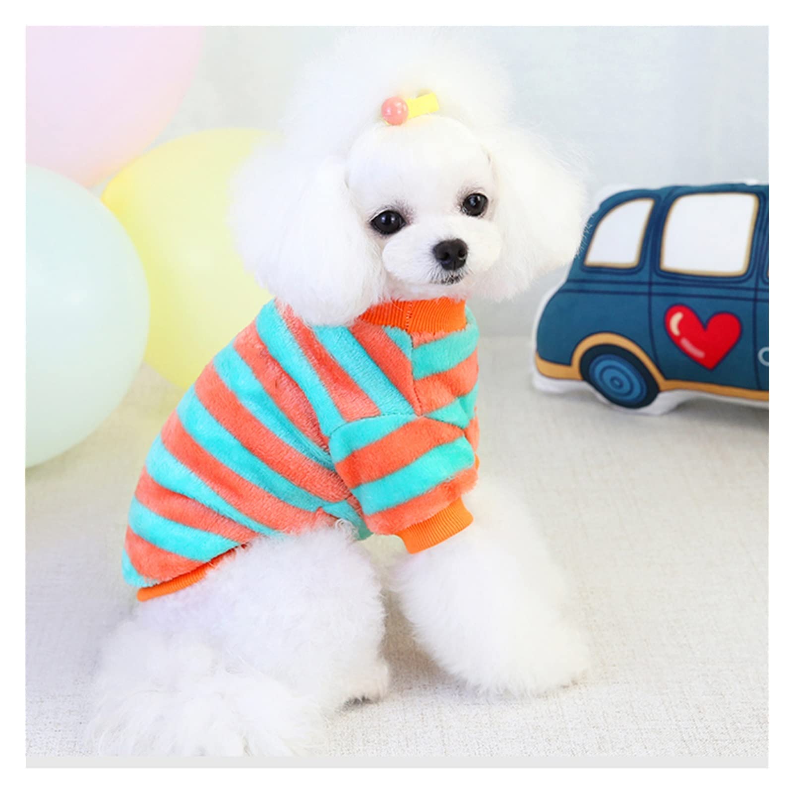 Veste chaude pour petit chien et chat avec doublure thermique hiver