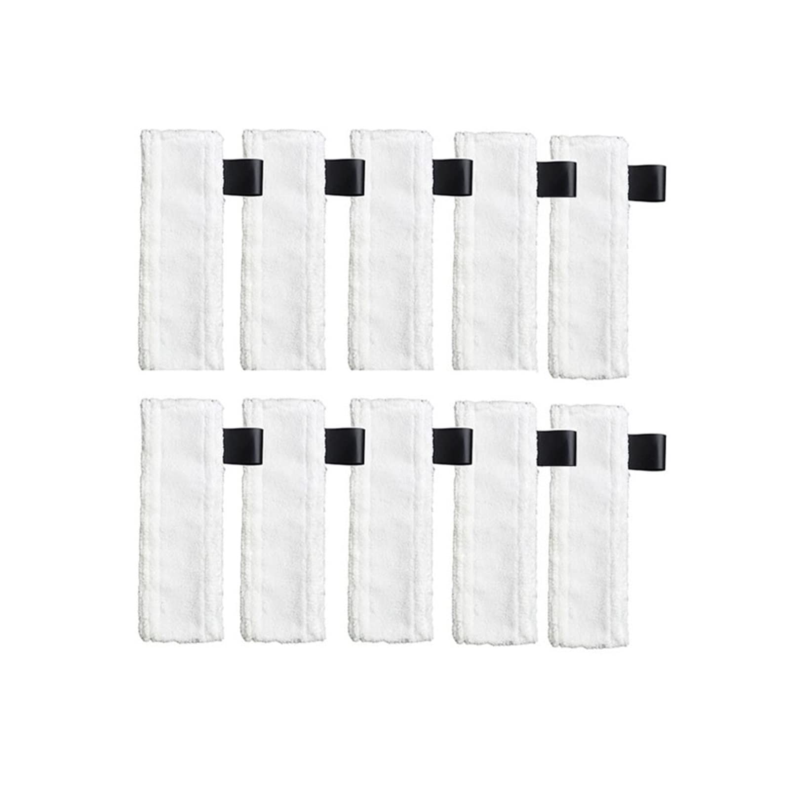 BENSOI Recambio de Limpiador a Vapor for Suelo, mopa, Cubierta de Tela, Trapos, Almohadillas compatibles con Karcher Easyfix SC2 SC3 SC4 SC5, Piezas de Repuesto for aspiradora (Color : 10pcs)