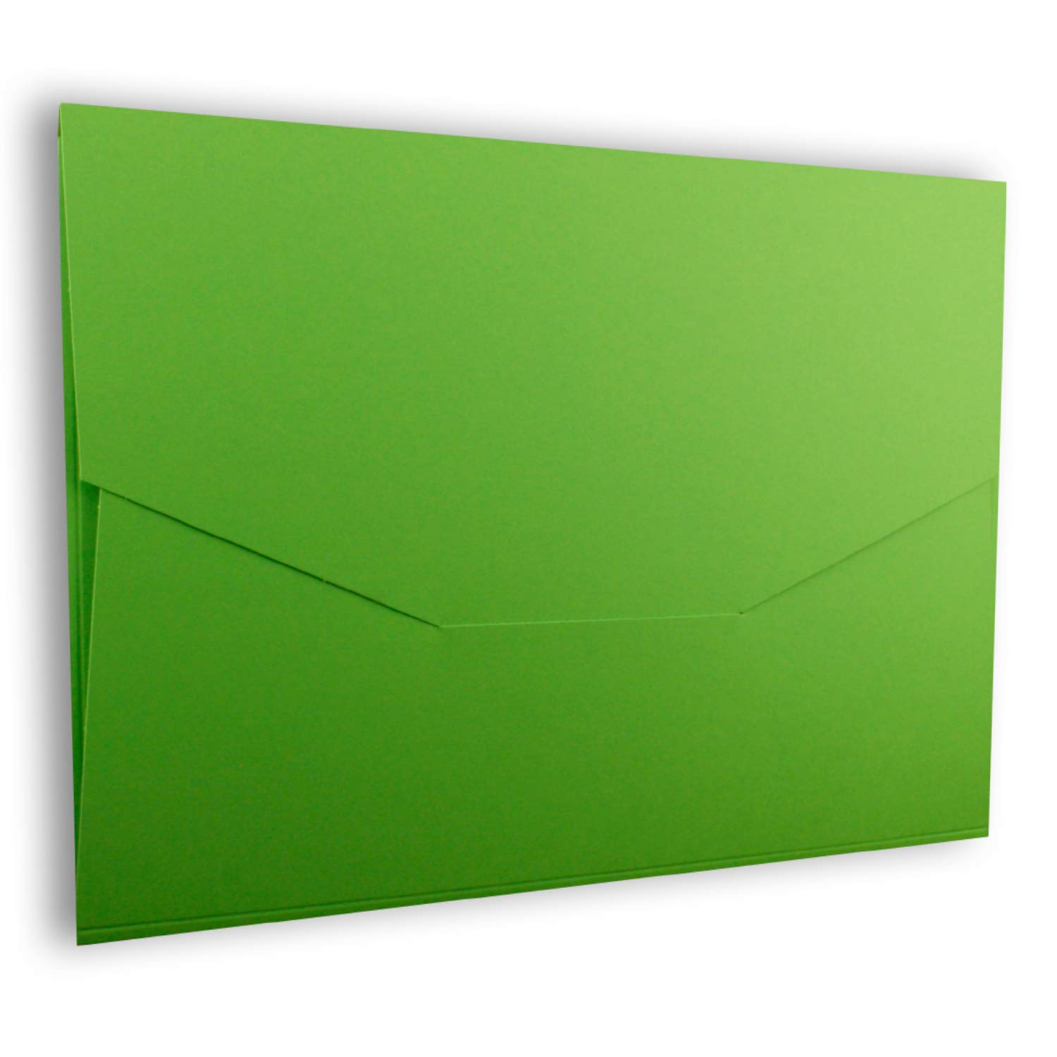 40 x stabilna teczka papierowa do formatów DIN A4 i DIN C4 w kolorze jasnozielonym – 22 x 30,5 cm – 240 g/m² – nadaje się jako teczka prezentacyjna, teczki aplikacyjne, teczki projektowe