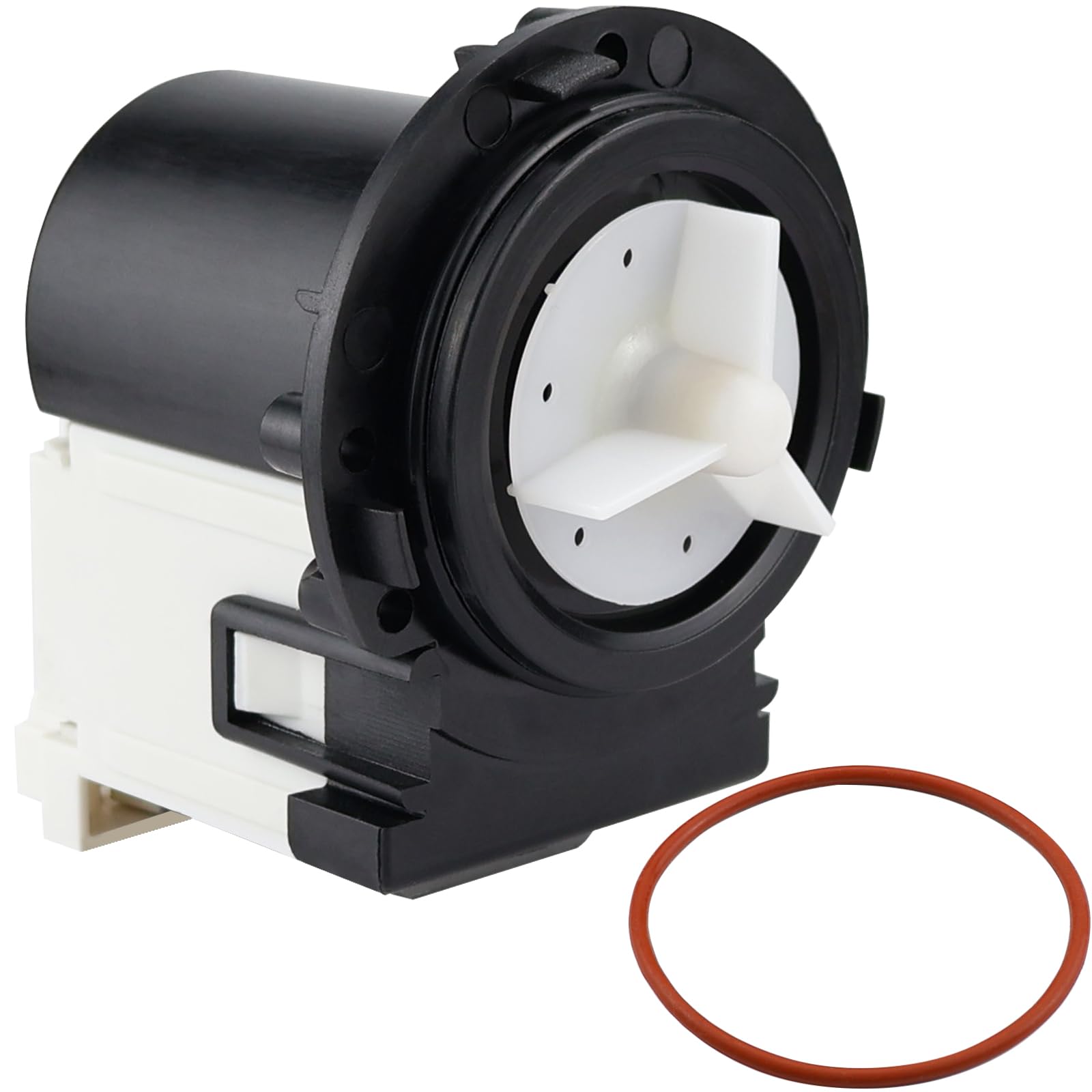 4681EA2001T Washer Drain Pump Assembly Replacement for Kenmore & LG Models - Replaces AP5328388, 4681EA1007G, 4681EA1007D - Fits WM2101HW, WM3270CW, WM3431HS, WM3770HVA Washing Machines