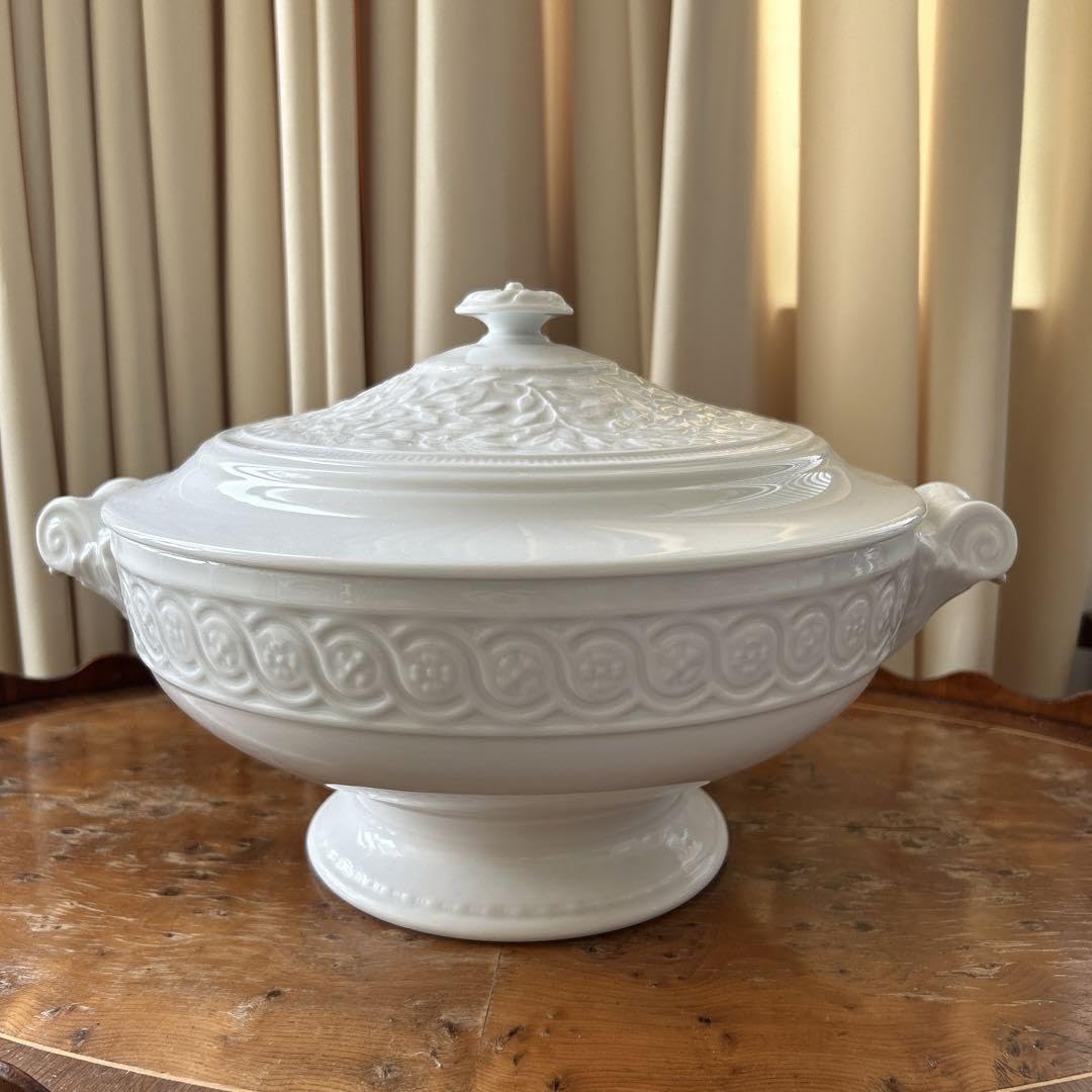 フランスで購入レア11万円ベルナルド　ルーブルスープチューリンアンティーク大皿器 フランスで購入レア11万円ベルナルドルーブルスープチューリン