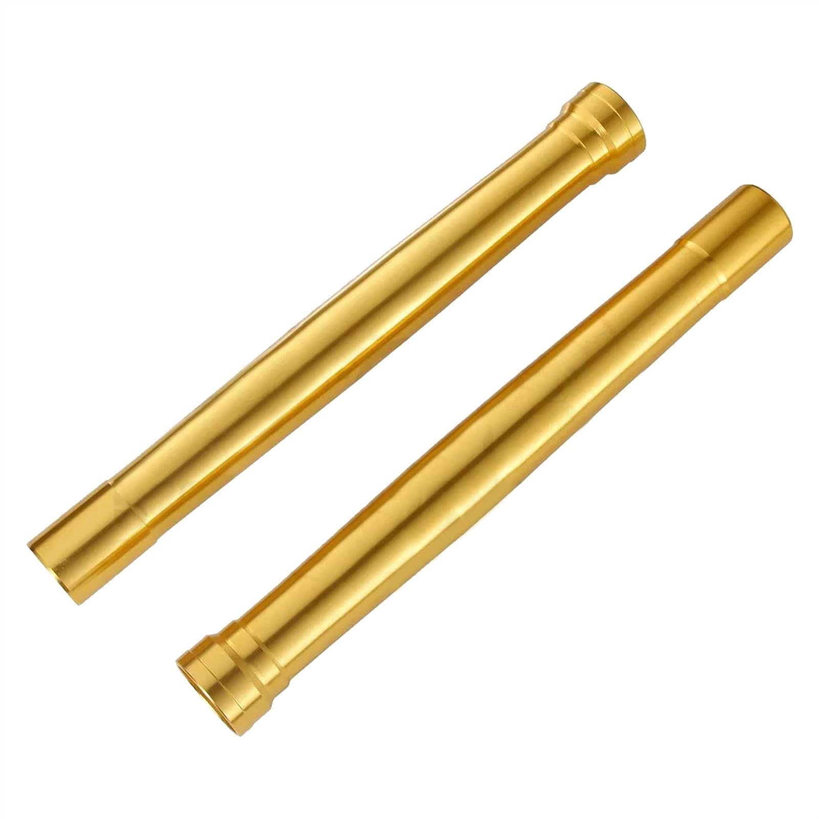 Woodey One Color Motorcycles Front Fork Outer Tubes Pipes Gold For Suzuki Gsxr750 Gsxr 750 2011 2012 2013 2014 2015 2016 2017 2018 2019 2020 2021 2022 Shock 474Mm