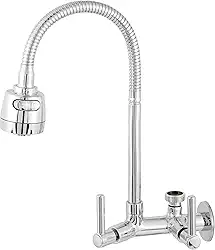 Torneira Com Adaptador De Filtro e Maquina De Lavar Cromada, Torneira Flexivel Gourmet Filtro