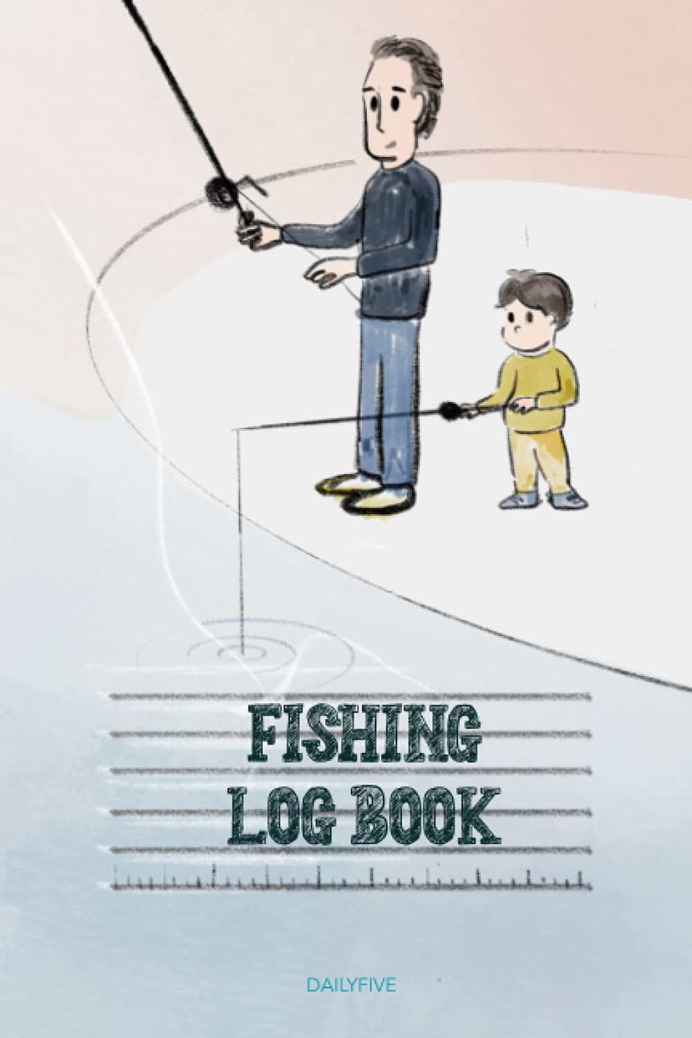 Father and Son Fishing Log Book