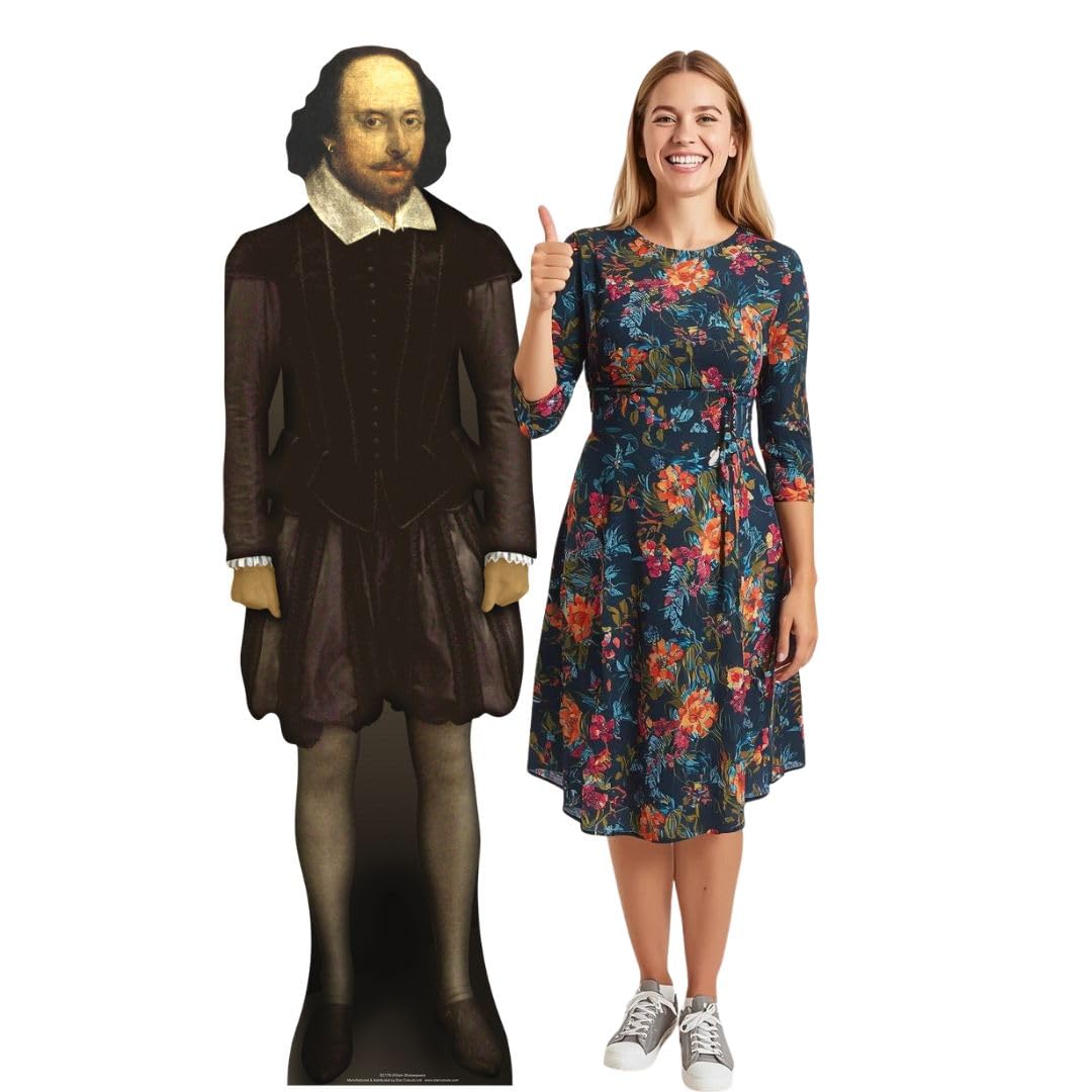 Star Cutouts Cut Out of William Shakespeare