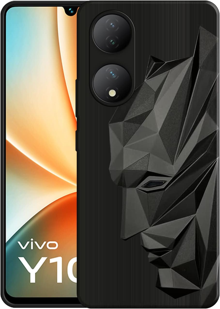 VIDO Exclusive Soft Back Case Cover for Vivo Y100 5G / Vivo T2 5G (Shock Proof |360 Degree Complete Protection)