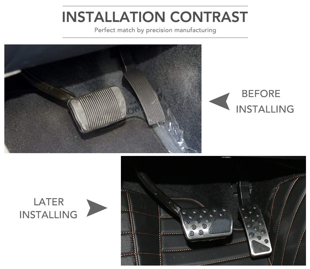 Copri Pedali Auto Per Jeep Per Grand Per Cherokee 2010-2017 Accessori per auto in acciaio inossidabile Pedale del freno a gas Freno Pedale Copertura