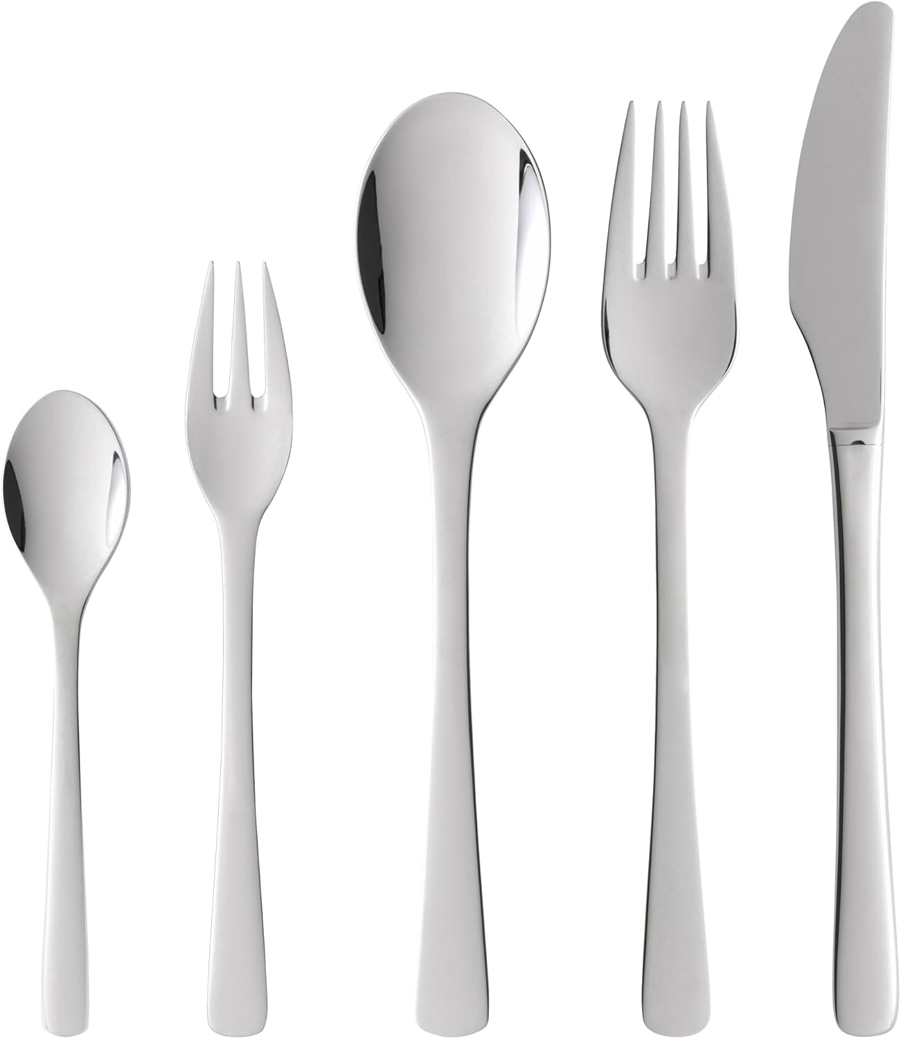 Gense 20543 Steel Line Cutlery Set, 60 Pieces, Polished Stainless Steel