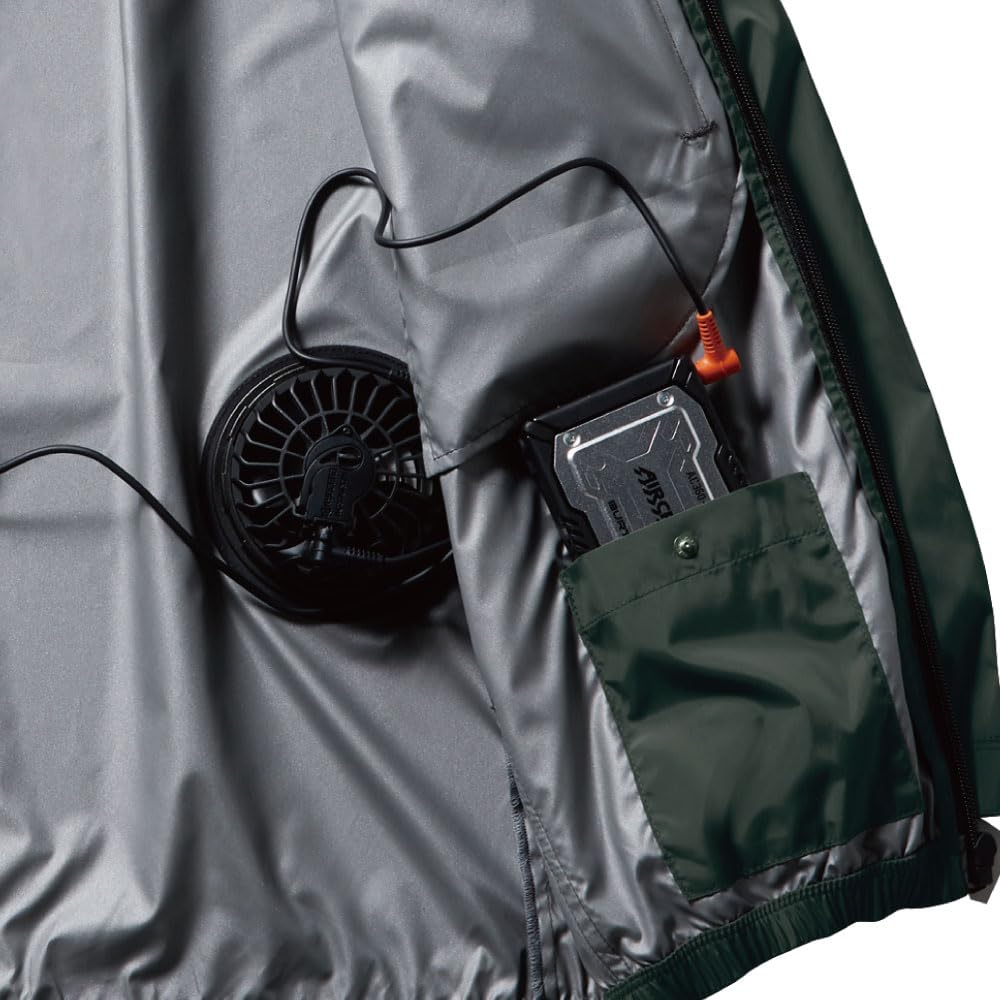 Amazon.co.jp: BURTLE Air Craft Fan, Vest, 22V Battery Fan, 3