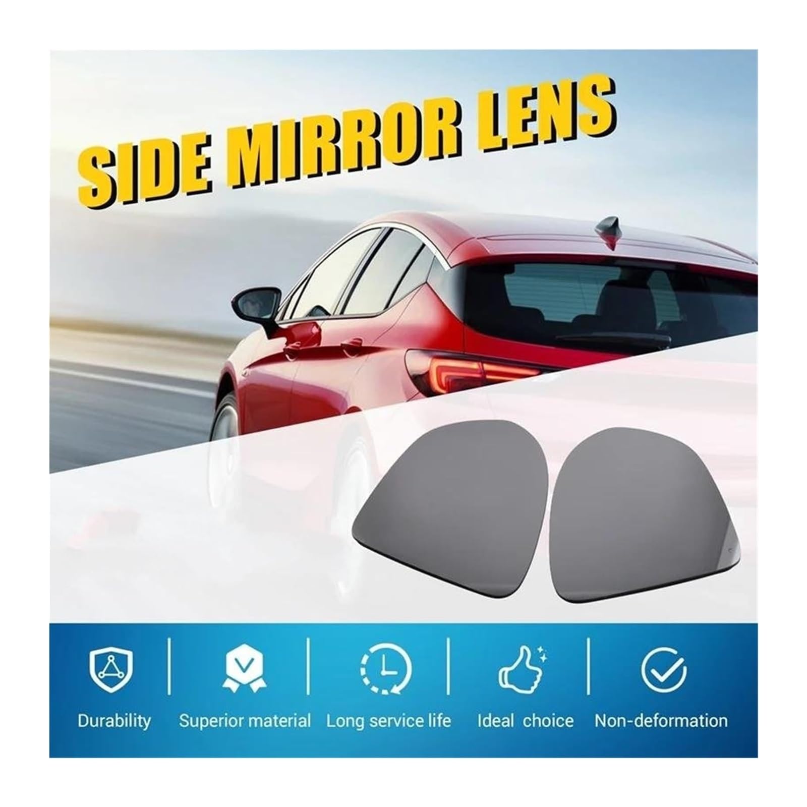 Pour Opel Pour Vauxhall Pour Astra Pour K 2015 2016 2017 2018 2019 Rétroviseurs Latéraux Chauffants Rétroviseur Extérieur Réglable