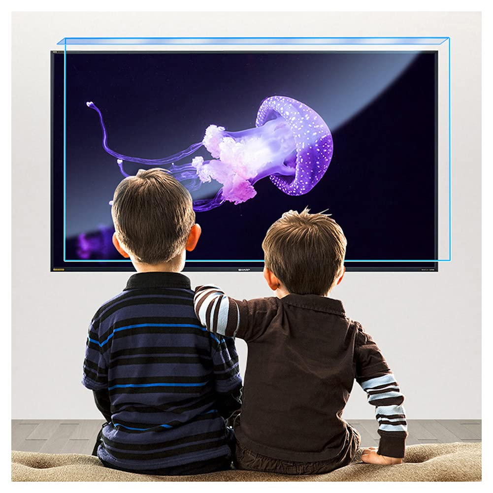 Panneau de protection d'écran anti-lumière bleue pour le télétravail sur moniteur 32 pouces