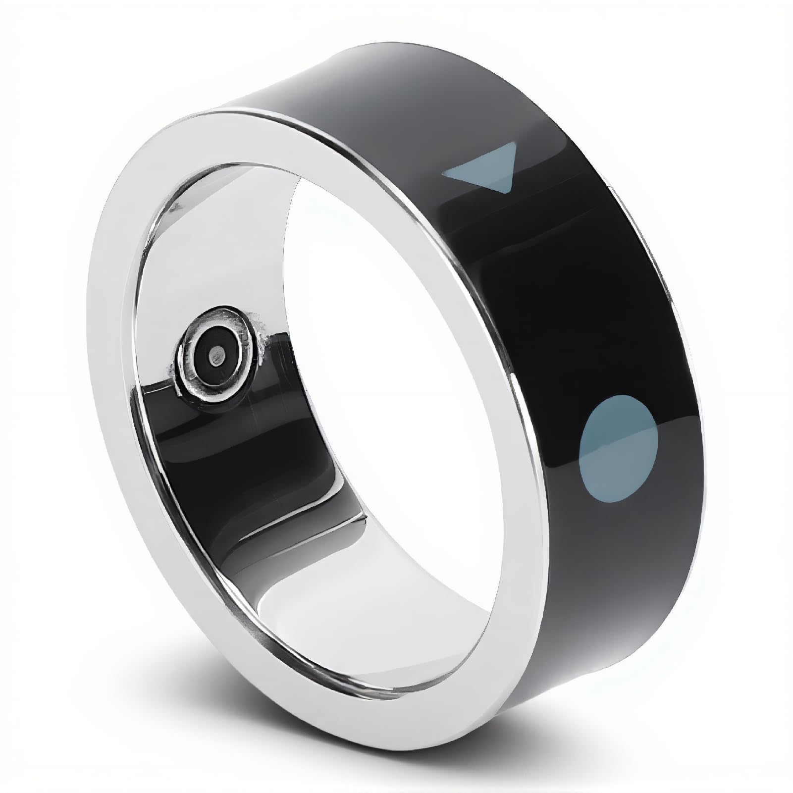 Smart Scrolling Ring, Waterproof Smart Ring Page Turner Ring with Remote Control Function, Magnetic Charging Video Scrolling Ring for Camera Music Electric Book-image-8