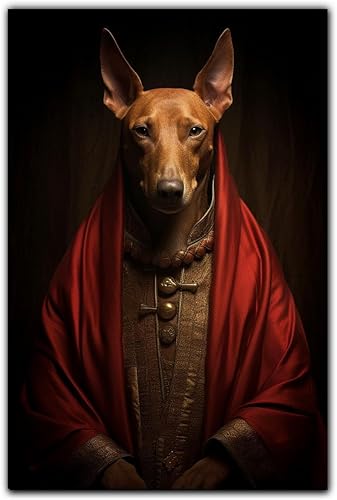 Miniatura 920 de Thuan Chow Chow Retrato de mascota con disfraz real de perro en un disfraz retrato de perro con vestimenta Retrato medieval de mascota retrato