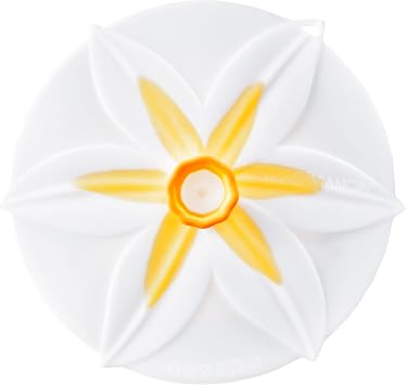 Charles Viancin Silicone Lids - Daffodil Silicone Bowl Covers/Airtight Pan Lid 6 Inch
