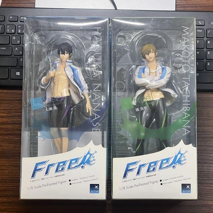 Amazon.co.jp: Free! 七瀬遙 橘真琴 1 8スケールフィギュア : おもちゃ 