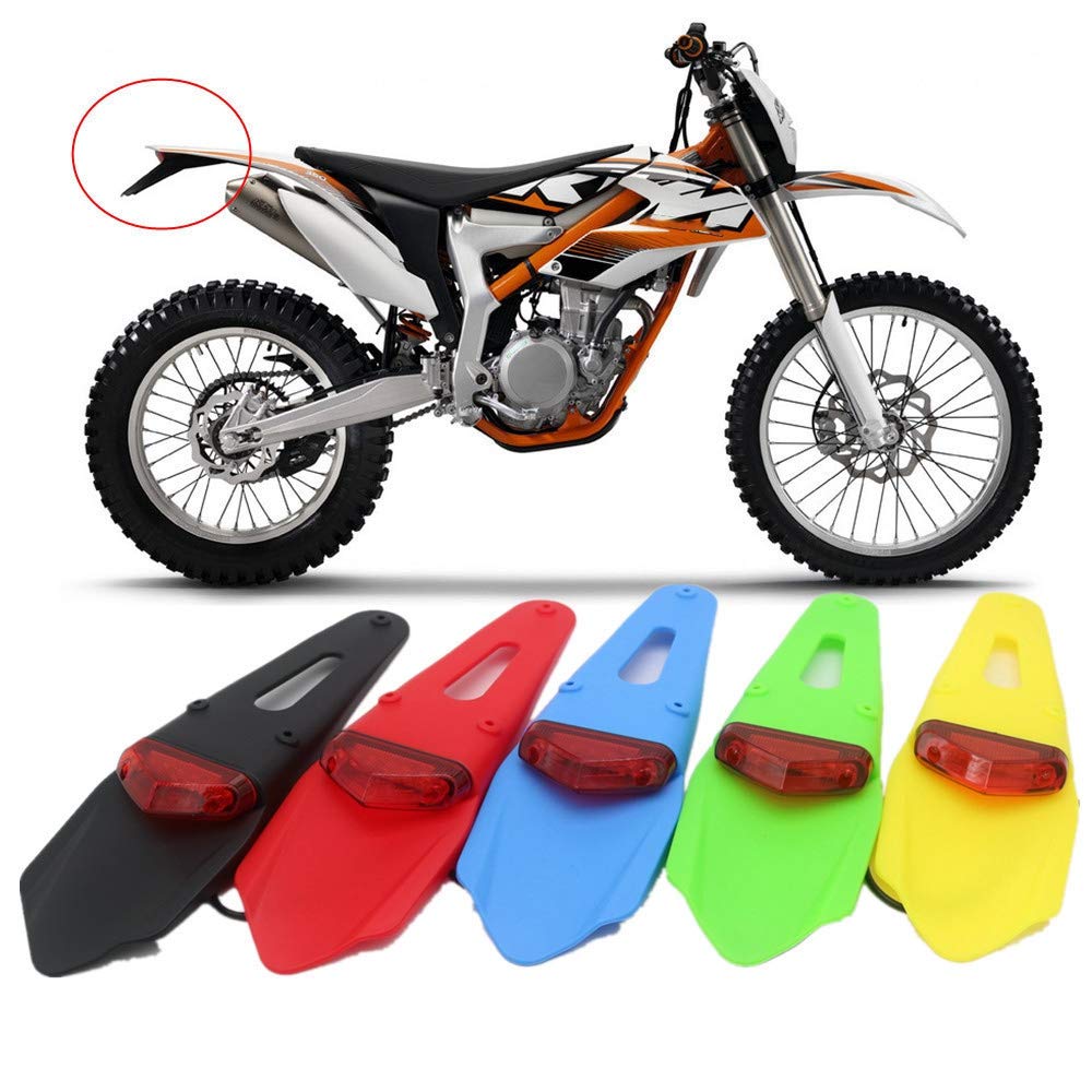 Dreamizer Dirt Bike Rear Fender DREAMIZER Feu Arrière Moto Frein Stop Feux LED Fender Motocross 12V Feu Arriere Moto Dreamizer Dirt Bike Rear Fender DREAMIZER Feu Arrière Moto Frein Stop Feux LED Fender Motocross 12V Feu Arriere Moto