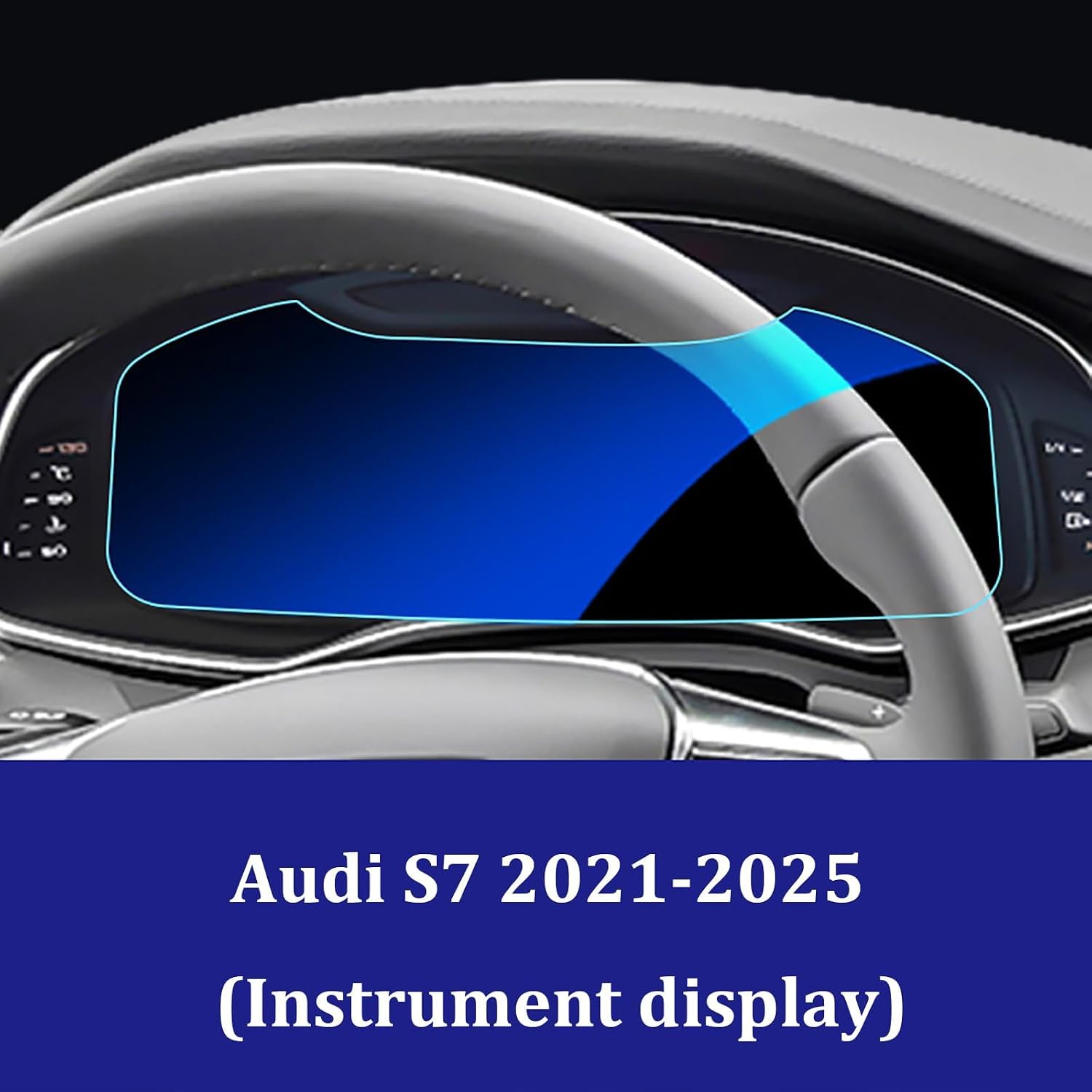Pellicola Protettiva Auto per Audi S7 2021-2025 (Instrument Display)