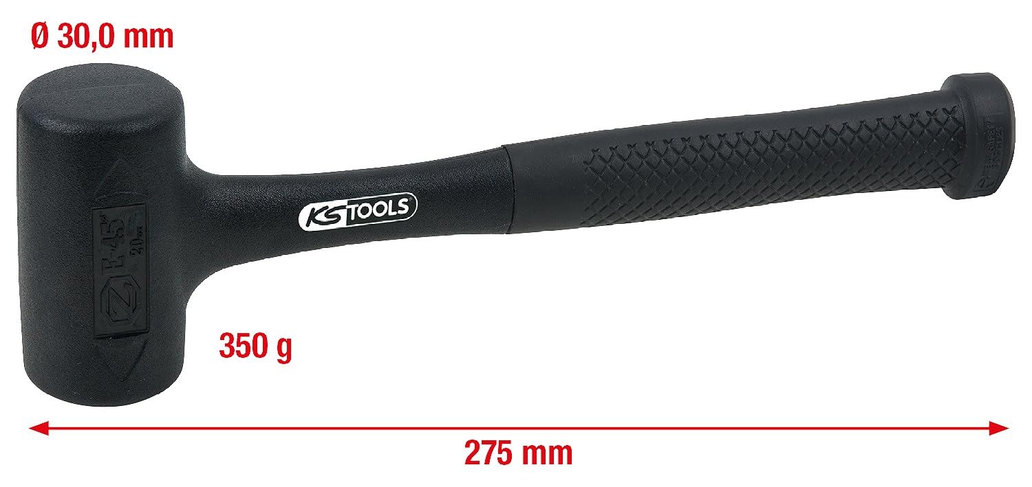 KS Tools 140.5252 - Martillo suave, sin contragolpe