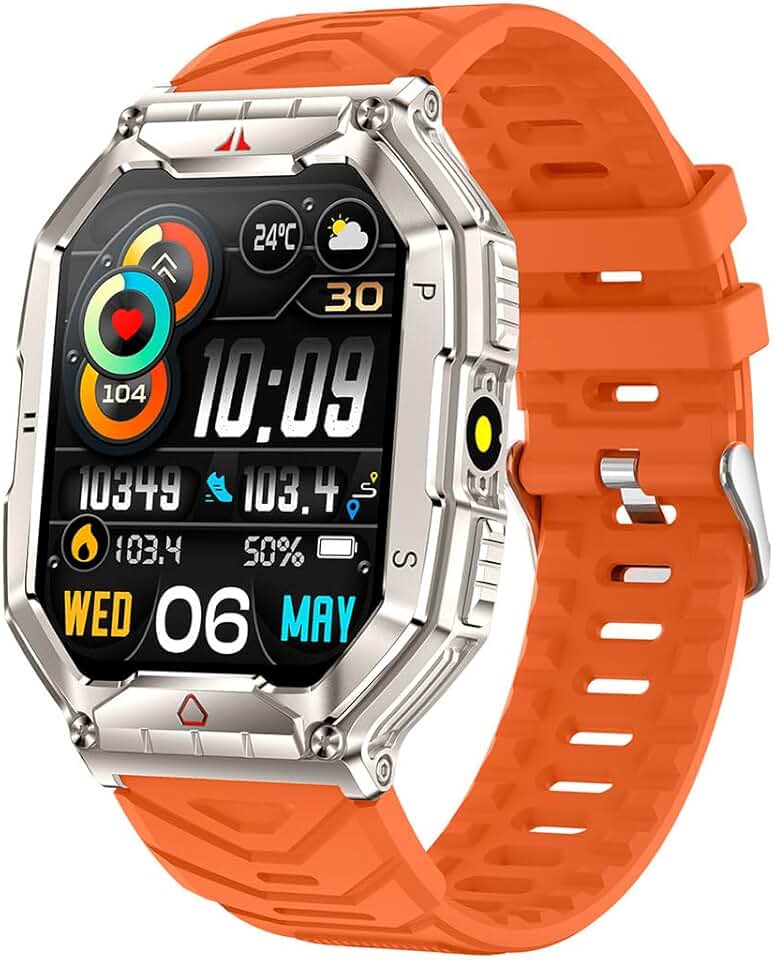 Smartwatch Haiz My Watch Sport Pro IP66 Tela Amoled 2.1" (Laranja)